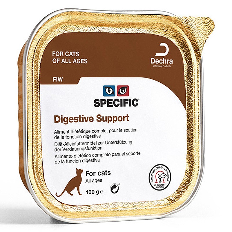 Pâtée FIW DIGESTIVE SUPPORT Chat - Specific